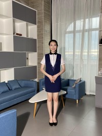 BD-MO-100  設計修身版型前台制服   訂做職業裝前台制服   垂順 挺闊 抗皺 手感柔順